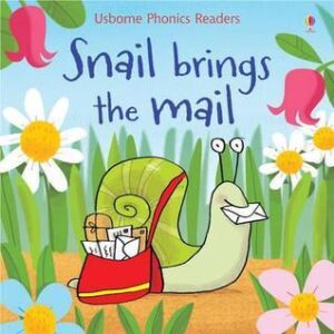 Book cover of Snail Brings the Mail by Russell Punter